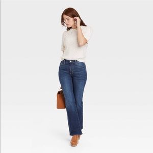 Bootcut High Rise Jeans